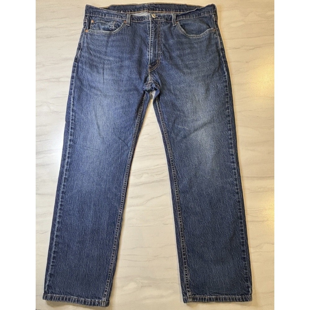 Levi's 559 Relaxed Straight Jeans Men 38X30 Blue‎ Denim Y2K Early 2000s Vietnam